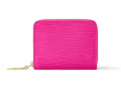 Pre-owned Louis Vuitton Women's  X Takashi Murakami Zippy Coin Purse In Cute Pink