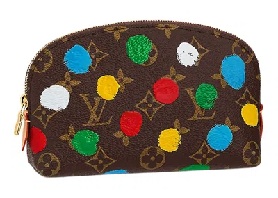 Pre-owned Louis Vuitton Women's  X Yayoi Kusama Cosmetic Pouch In Monogram