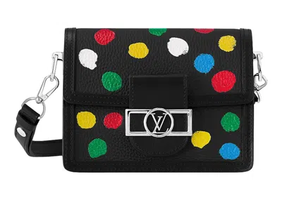 Pre-owned Louis Vuitton Women's  X Yayoi Kusama Dauphine Mini In Black