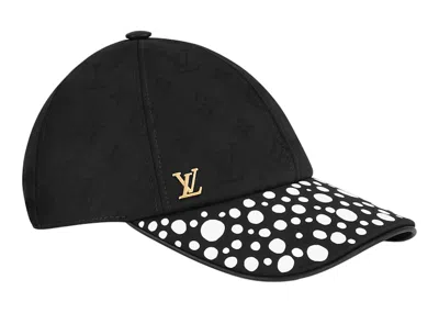 Pre-owned Louis Vuitton Women's  X Yayoi Kusama Infinity Dots Cap In Black/white