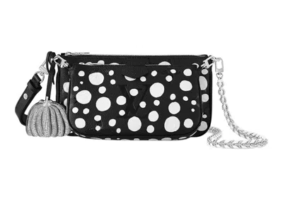 Pre-owned Louis Vuitton Women's  X Yayoi Kusama Pochette Accessoires In Black/white