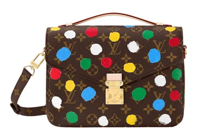Pre-owned Louis Vuitton Women's  X Yayoi Kusama Pochette Metis In Monogram