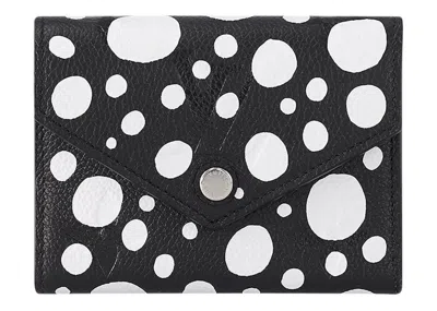 Pre-owned Louis Vuitton Women's  X Yayoi Kusama Victorine Wallet In Black/white