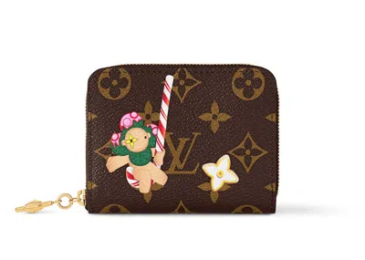 Pre-owned Louis Vuitton Women's  Zippy Coin Purse In Monogram/candy Red