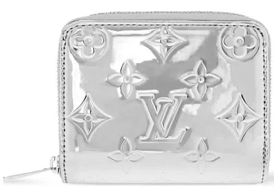 Pre-owned Louis Vuitton Women's  Zippy Coin Purse In Silver