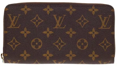 Pre-owned Louis Vuitton Women's  Zippy Monogram Brown
