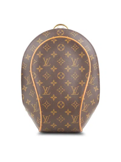 Pre-owned Louis Vuitton Women's Monogram Canvas Backpack In Brown