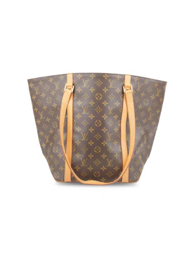 Pre-owned Louis Vuitton Women's Monogram Canvas Tote In Brown