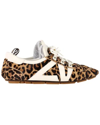 Pre-owned Louis Vuitton Women's Pony Hair Lv Sneakerina Sneaker (authentic Pre-loved)