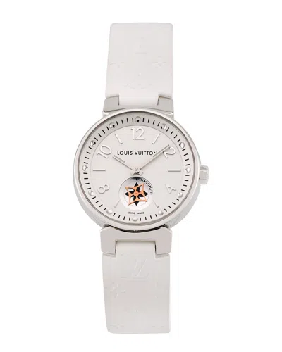 Pre-owned Louis Vuitton Women's Tambour Moonstar Watch, Circa 2000s (authentic Pre-  Owned)