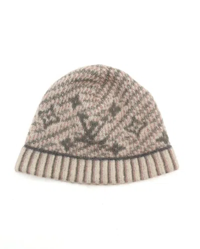 Pre-owned Louis Vuitton Wool Beanie In Multicolour