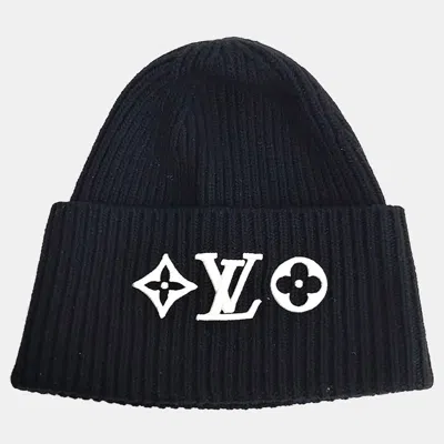 Pre-owned Louis Vuitton Wool Black Beanie