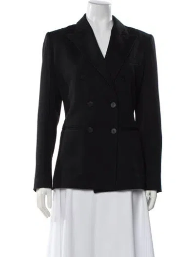 Pre-owned Louis Vuitton Wool Blazer In Black