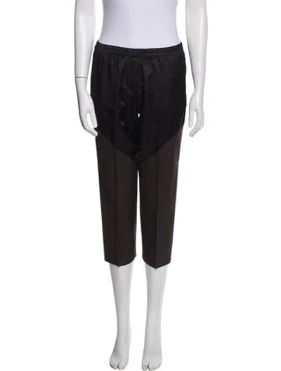 Pre-owned Louis Vuitton Wool Straight Leg Pants In Multi