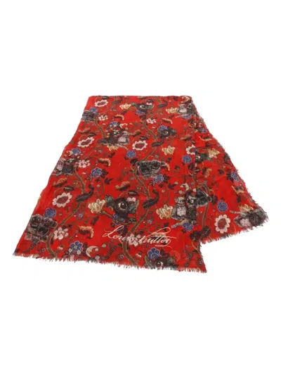 Pre-owned Louis Vuitton X Chapman Brothers 2000s Cashmere Scarf