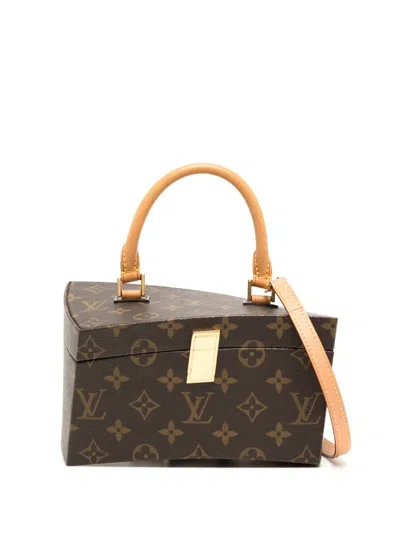 Pre-owned Louis Vuitton X Frank Gehry 2014  Monogram Twisted Box In Brown