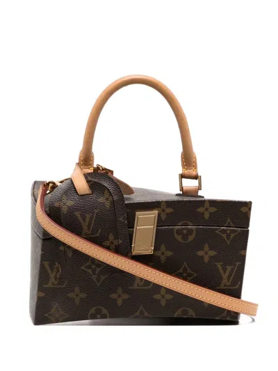 Pre-owned Louis Vuitton X Frank Gehry 2014  Twisted Box Bag In Brown
