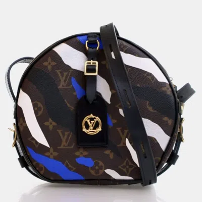 Pre-owned Louis Vuitton X League Of Legends Monogram Boite Chapeau Souple Mm In Black