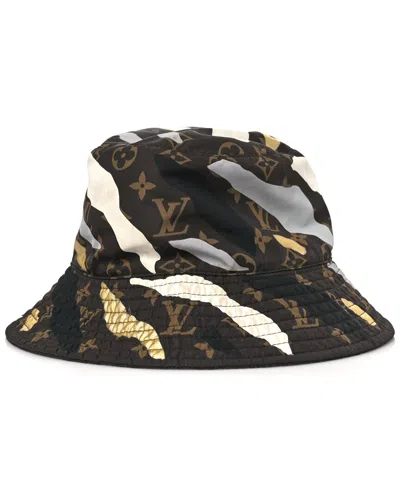Pre-owned Louis Vuitton X Lol Monogram Bucket Hat (authentic Pre-loved)