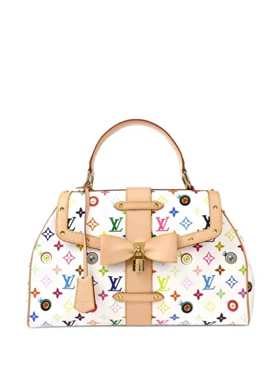 Pre-owned Louis Vuitton X Murakami 2003 Eye Love Gm Tote Bag In 白色