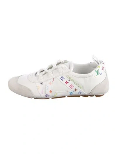 Pre-owned Louis Vuitton X Murakami Sneakers In White