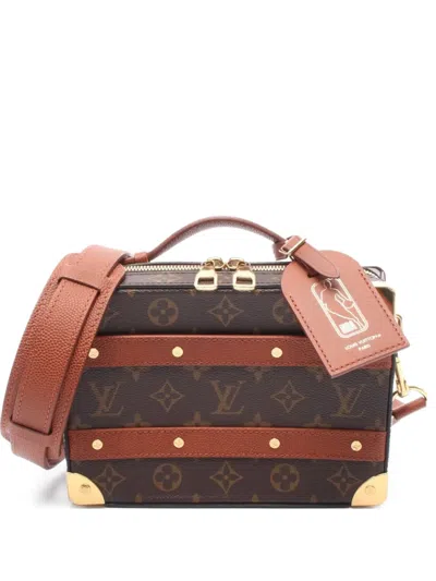 Pre-owned Louis Vuitton X Nba 2021 Small Monogram Shoulder Bag In Brown
