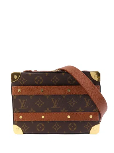Pre-owned Louis Vuitton X Nba Handle Soft Trunk Shoulder Bag In Brown