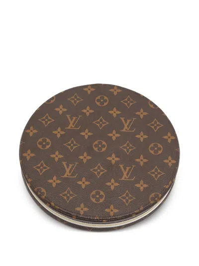 Pre-owned Louis Vuitton X Nba Solitaire Monogram Canvas Game In Brown