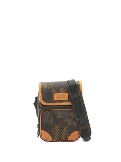 Pre-owned Louis Vuitton X Nigo 2020 Handbag In Brown