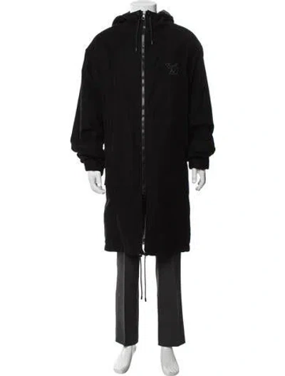 Pre-owned Louis Vuitton X Nigo 2020 Lv Monogram Parka In Black