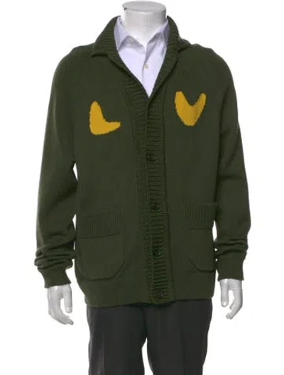 Pre-owned Louis Vuitton X Nigo 2022 X Nigo Cardigan In Green