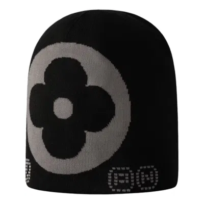 Pre-owned Louis Vuitton X Nigo Lv Fit Monogram Beanie 'black'