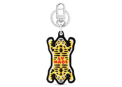 Pre-owned Louis Vuitton X Nigo Lv Made Tiger Bag Charm And Key Holder Monogram