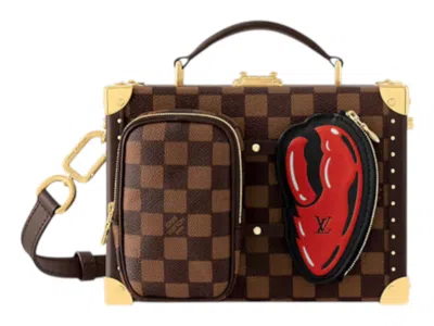Pre-owned Louis Vuitton X Nigo Sawagani Trunk Damier Phriendship In Brown