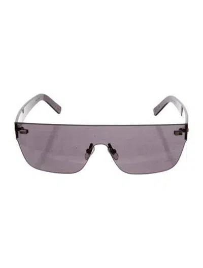 Pre-owned Louis Vuitton X Supreme 2017 City Mask Sunglasses In Black