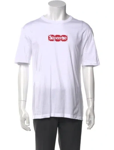 Pre-owned Louis Vuitton X Supreme 2017 Lv Monogram T-shirt In Multi