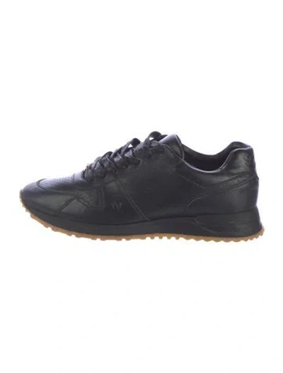 Pre-owned Louis Vuitton X Supreme Trainers Sneakers In Black