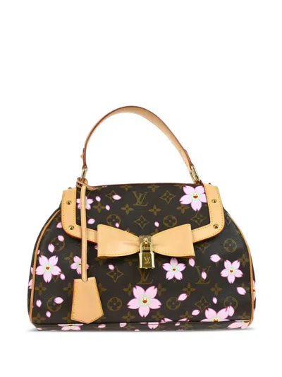Pre-owned Louis Vuitton X Takashi Murakami 2003 Cherry Blossom Sac Retro Handbag