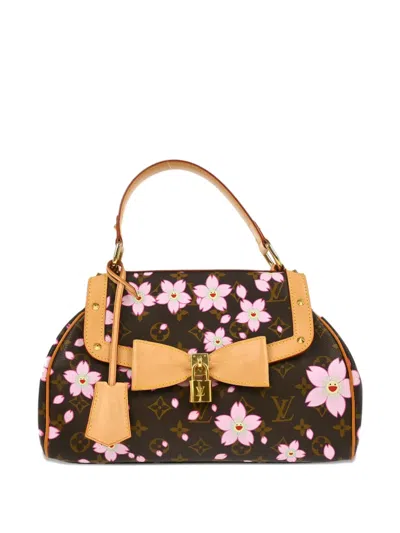 Pre-owned Louis Vuitton X Takashi Murakami 2003 Cherry Blossom Sac Retro Handbag