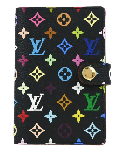Pre-owned Louis Vuitton X Takashi Murakami 2003 Mini Carnet Deval Agenda Cover