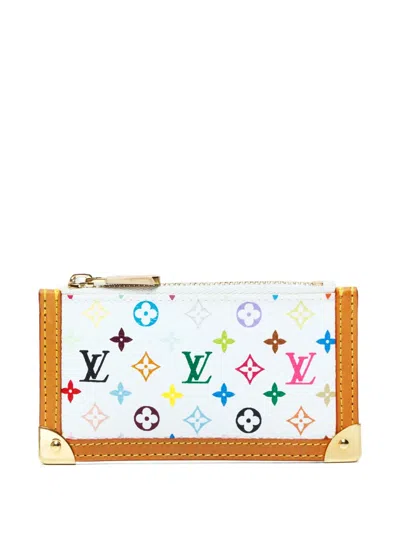 Pre-owned Louis Vuitton X Takashi Murakami 2004 Wallet In White