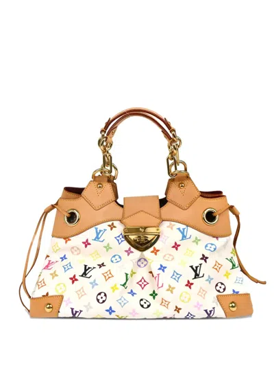 Pre-owned Louis Vuitton X Takashi Murakami 2008 Ursula Tote Bag In White