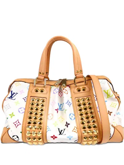 Pre-owned Louis Vuitton X Takashi Murakami 2010 Courtney Mm Tote Bag