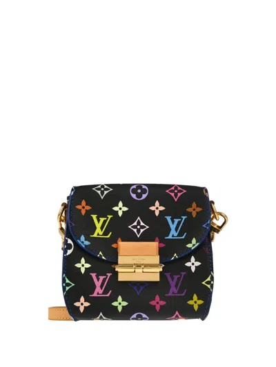 Pre-owned Louis Vuitton X Takashi Murakami 2017 Heartbreaker Shoulder Bag In Black