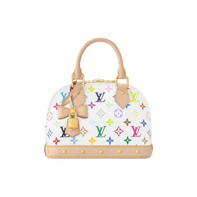 Pre-owned Louis Vuitton X Takashi Murakami Alma Bb 'multicolor/white Monogram Canvas' | Women's Size Onesize