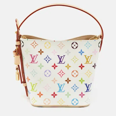 Pre-owned Louis Vuitton X Takashi Murakami Multicolore Monogram Canvas All In Bb Bag