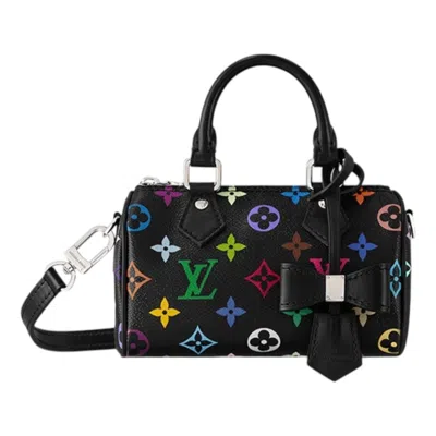 Louis Vuitton X Takashi Murakami Nano Speedy 'black Multicolored'