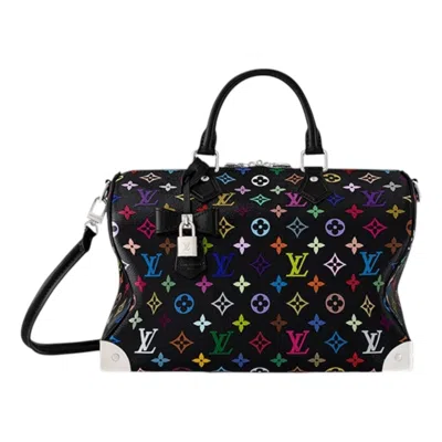 Louis Vuitton X Takashi Murakami Speedy Soft 30 'black Multicolored'