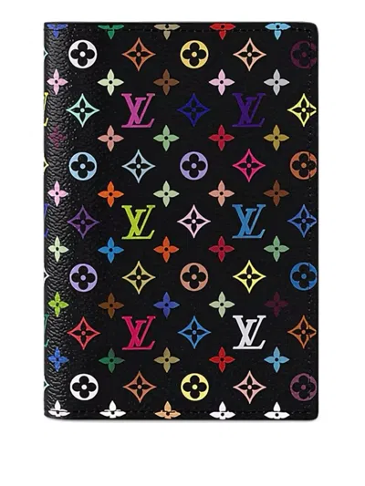 Pre-owned Louis Vuitton X Tm Pass-etui In Schwarz