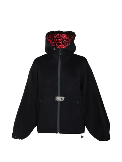 Pre-owned Louis Vuitton X Urs Fischer Hooded Jacket In Black